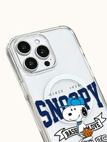 Miniso Snoopy 手機殼輕量防滑防震，適合夏季卡通動漫手機殼，相容於 iPhone 17 17Air 17pro 17promax 11 12 13 15 16pro 16promax 14Plus 15Plus 16Plus 15pro 16promax XR。可作為節日禮物送給朋友和家人，手機殼以盒子包裝。 - 無色 - 查看 8