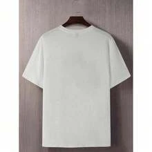 Manfinity Dauomo 99 Jesus T-Shirt, Lord Is My Shepherd T-Shirt, Christian T-Shirt, He Left 99 To Save Me, Men's T-Shirt X50U 5G3Y - 黑色 - 查看 3