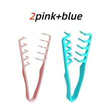 5pcs Men's Styling Combs, Plastic Material, Suitable For Daily Commute, Business Trip, Travel, Office, Dorm Use, Portable And Compact, Easy To Store, Hair Styling, Volumizing Hair Top, Taming Frizz, Creating Texture, Perm, Spiky, Slicked Back, Pompadour, Hair Styling Tool, Men's Hair Styling Essential - Multicolor - View 23
