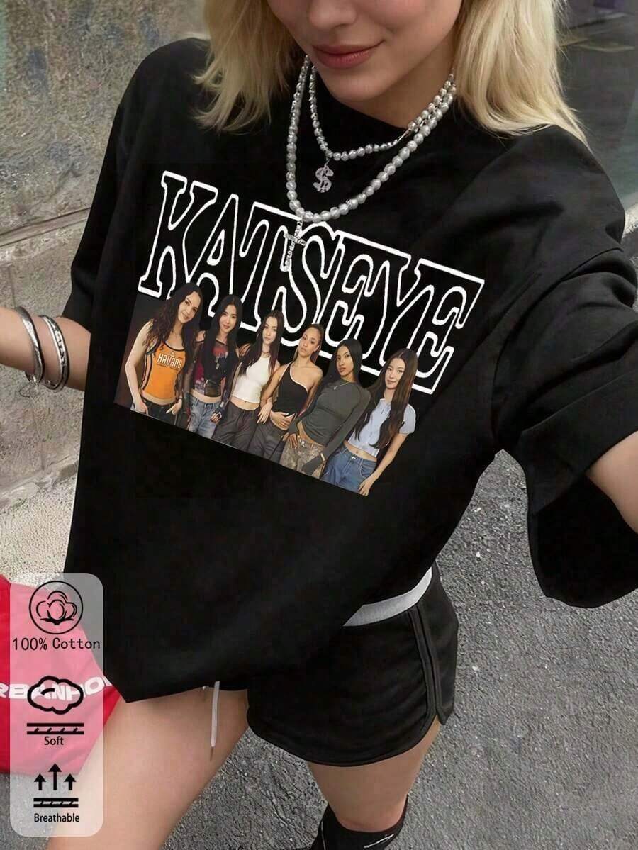 Women T-Shirts - Black - View 1