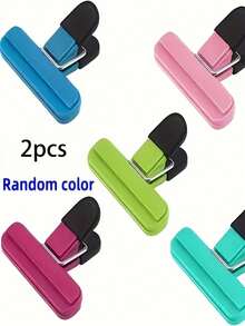 5pcs High Quality Durable Silicone Food Bag Clips - Strong Sealing Clips, Essential For Kitchen Storage, Suitable For Food Preservation, Household Storage, Multi-Purpose Sealer - Upgraded Version - View 12