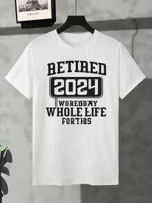 Men Plus Size T-Shirts - White - View 2