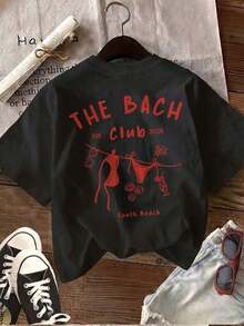 Women T-Shirts - Black - View 2