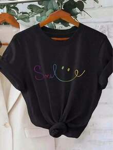 Women T-Shirts - Black - View 11