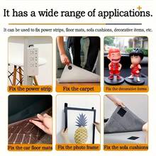 High Strength Double-Sided Anti Slip Grip Rope With 10pcs/20pcs, No Residue Non Slip Carpet Strips, Ideal Choice For Office And Home Floor Protection, Excellent Adhesive Strength, Enhancing Safety And Worry Free! - 10 Packs - View 4