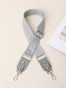 Adjustable Vintage Rhombus Woven Strap, Versatile Decompression Shoulder Strap For Women Bags, Luggage Replacement Accessory - Multicolor - View 13