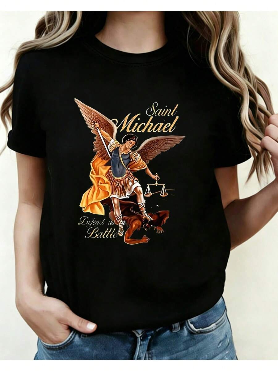Women T-Shirts - Black - View 1
