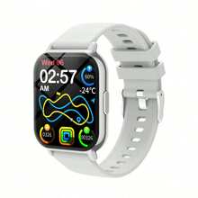 Nuevo reloj inteligente de moda con pantalla táctil completa HD con función de llamada inalámbrica (marcación, respuesta), gran variedad de esferas de reloj, monitoreo de ejercicios, recordatorio de mensajes, múltiples recordatorios de aplicaciones, adecuado para teléfonos Android e iOS, un regalo perfecto para hombres y mujeres - Multicolor - Ver 13