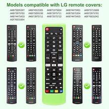 Silicone Protective Case For Smart TV Remote Control, Dustproof And Shockproof. Easy To Clean, Luminous Design, Provides Protection For Your Remote Control. Insulation,Galentines,Puppy,Carnival,Party Decorations,Kitchen Decor,Household Items,Mother's Day Gift,Bedroom Decor,Garden,Kitchen Decor,Summer,Beach,Travel Essentials,Room Decor,Squishy,Graduation - For  Remote Control - View 3
