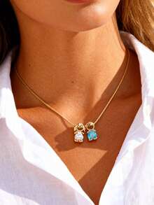 A Unique Accessory Featuring Boy And Girl Pattern Design, Ideal As A Gift For Couples To Exchange Or For Family Members. - Multicolor 7 - View 10