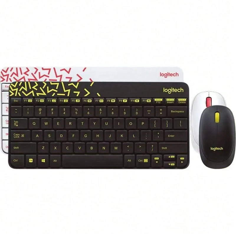Logitech MK240 Wireless Keyboard And Mouse Combo, Compact And Portable For Computer/Laptop - View 1
