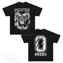 S-3XL Men's Wrestling Theme T-Shirt With Devil Dog Group Print, A194 Casual Summer T-Shirt, Crew Neck - 紫色 - 查看 11