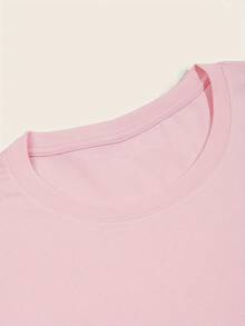 Women's Size T-Shirt With Whimsical Watercolor Bird Graphics - Urban Style In Soft Gray, Crew Neck And Short Sleeve, Breathable Casual Tee For Summer And Spring With Random Design, Bird T-Shirts, Everyday Comfort, Durable Fabric, Vibrant Colors - 白色 - 查看 11