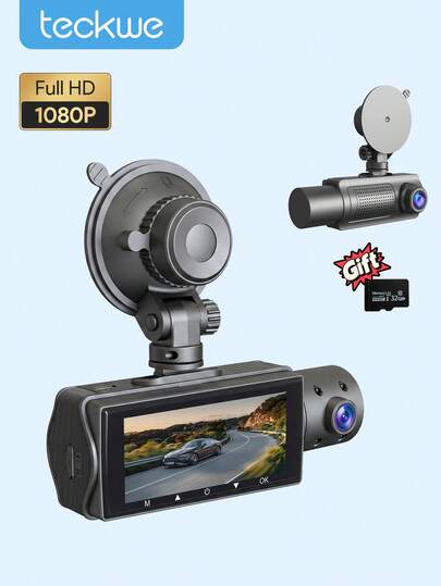 Teckwe Camera hành trình ô tô đa chức năng cầm tay