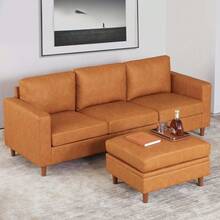 Ottomans - Orange - View 2