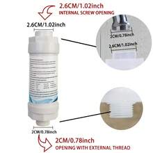 Faucet Filter, Washing Machine Pre-Filter, Shower Head Filter, Bathroom Water Heater Shower Head Pre-Filter, Home Bathroom Faucet Water Purifier - Sediment Filter - View 8