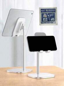 Adjustable Metal Sleeve Smartphone/Tablet Desktop Stand, Multi-Angle Live Streaming Stand, Compatible With IPhone And Android Phones, Birthday, Family, Friend Gift, Office, Dorm, Home Use, 360-Degree Rotating Smartphone Stand, Smartphone Holder, Strong Weight-Bearing Capacity - Multicolor - View 8