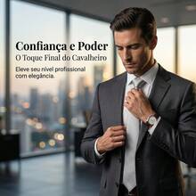 Men's Tie In A Solid Color, Matte Finish, Fine Texture, Ideal For Formal Suits, Weddings, Grooms, A Professional And Sophisticated Look. - Perak - View 4