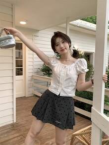 Women Tops - White - View 4