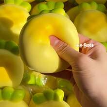 1pc Super Stress Relief Slow Rebound Super Soft Ice Pineapple Squishy Toy - Multicolor - View 4
