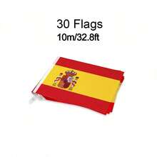 24/48/50/100 Countries String Flag International Bunting Banners World Flag Banner Decoration For Festivals Sports Clubs Bars Celebrations Party Decorations - Multicolor - View 15