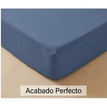 Deluxe Cooling Sheet Set, Soft And Comfortable, Breathable And Wrinkle-Resistant, Gentle And Close To The Skin, Suitable For Bedroom, Guest Room, Hotel Bedding (1 Flat Sheet + 1 Fitted Sheet + 2 Pillowcases (91cm*193cm: One Pillowcase, No Pillowcase Included) - 藍海 - 查看 5