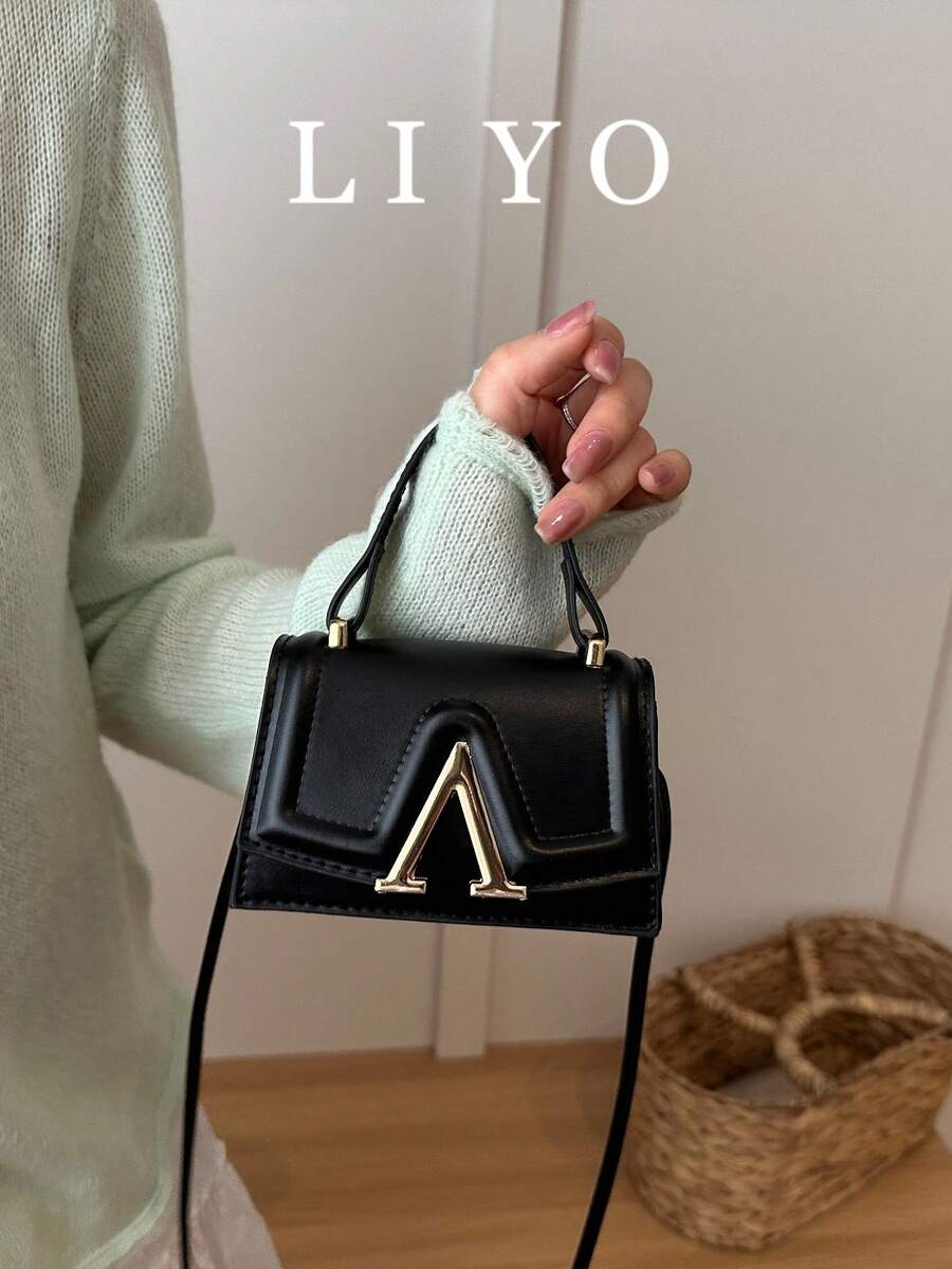 Fashionable Mini Handbag, Women's Chic Versatile Small Tote Bag, Shoulder Crossbody Bag