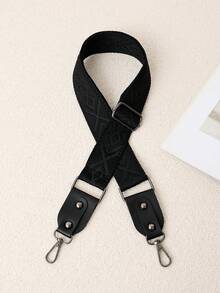 Adjustable Vintage Rhombus Woven Strap, Versatile Decompression Shoulder Strap For Women Bags, Luggage Replacement Accessory - Multicolor - View 7