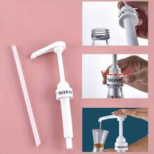 Kepala Pompa Plastik, Kompatibel dengan Botol Sirup Morin, Segel Kuat dan Anti Bocor, Pemasangan Mudah untuk Kopi, Teh Susu, dan Bahan Kue, Desain Putih Minimalis Cocok untuk Berbagai Meja Bar, Praktis untuk Penggunaan Pribadi atau sebagai Hadiah - MultiWarna - View 3
