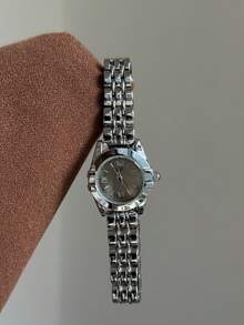 Elegant And Exquisite Quartz Watch, Featuring Retro Design, Perfect For Daily Commute, Casual Outings And Social Occasions - Silver - View 8