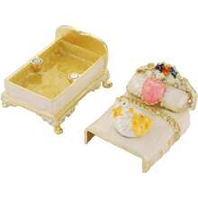 Bed Shape Trinket Box Hand-Painted Small Jewelry Boxes Enamel Wedding Favor Women - Cat Bed - View 2