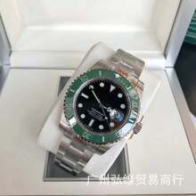 Laojia Submariner Is Available For Micro-Business Dropshipping. Green, Blue, Black, And Black Submariner Automatic Mechanical Men's Steel Strap Watches For Cross-Border Foreign Trade - Blue - View 5
