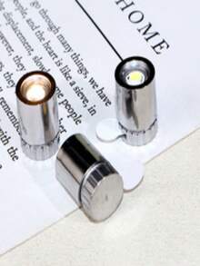 12pcs Compact Durable LED Spotlights Innovative Battery Powered Base Warm White Mini Lights Suitable For Dollhouse Lighting, Jewelry Display Case, Balloon Lighting, Party Decoration, Holiday Decoration, Birthday Decoration - Multi-color light - View 6