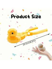 1/2 piezas Molde para bolas de arroz con forma de pato, molde para sushi, herramienta para hacer bolas de arroz con forma de animal 3D, molde para bolas de arroz con forma de pato, adecuado para hacer bolas de arroz, sushi, albóndigas fritas - Multicolor - Ver 16