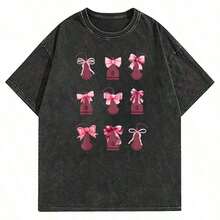 T-Shirt With DTG Print Inspired By Singer Auto Salvage - 黑色 7 - 查看 6