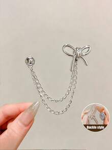 2pcs Adjustable Cuff Clips, Waist Cincher T-Shirt Clips, Jeans Hem Clips, Anti-Sagging Sleeve Clips, Clothing Shortener, Adjustable Hem, Multi-Functional Seamless Clips, Suitable For Pants, Sleeves, Skirts And Dresses - A - View 8