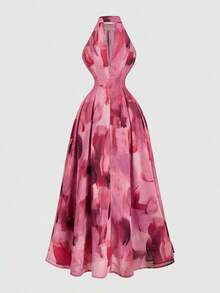 Women Midi Dresses - Multicolor 3 - View 2