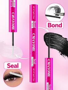 1/2/3 Packs, 2-In-1 Eyelash Glue & Sealer With 72-Hour Long-Lasting Adhesion, Suitable For Cluster Lashes And Individual Lashes. Long-Lasting, Gentle And Hypoallergenic, Waterproof And Sweatproof. Perfect For DIY Lash Extensions At Home, Makeup Tool. - Multicolor - View 13