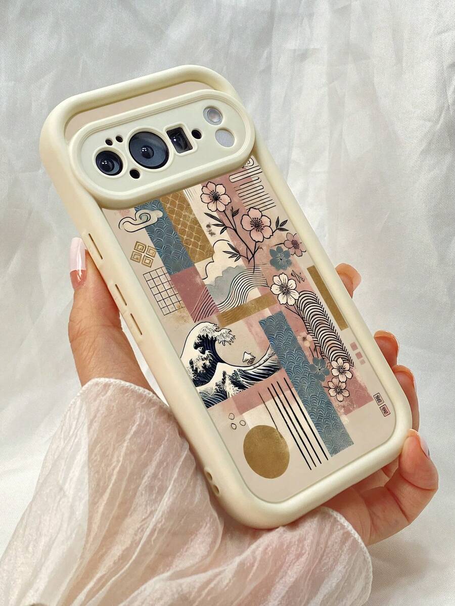 NR193 気分を良くする時間,対応するPixel 10 9 8 Pro 9A 8A ケース、対応するiPhone17 16 15 14 13 12 11 Pro Max 7 8 16 15 14 Plus 16e 17e 17 Air ケース、フルカメラ保護ソフト TPU ケース、キャンディカラーエンジェルアイラダーマットシリコン肌に優しいタッチフォンケースカバー（女性＆女の子向け） - ホワイト - チェックする 1