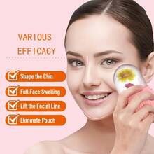 1/4 piezas Bol de baño de hielo de silicona reutilizable y plegable - Adecuado para cara, ojos y cuello | Reduce poros, reduce arrugas, elimina la hinchazón, tensa la piel y el acné, Bol de baño de hielo facial de silicona, Herramienta de SPA facial, Accesorio de herramienta de belleza, Enfriamiento facial de verano - rosa - Ver 7