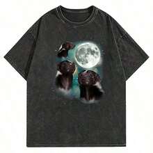 Vette C5 Z06 American Patriotic Custom Car Club Unisex Short Sleeve T-Shirt, Black - 黑色 3 - 查看 7