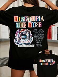 Women T-Shirts - Black - View 6