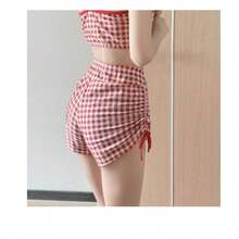 Women Bikini Sets - Pink Two-piece Set - View 2