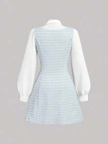 Women Midi Dresses - 藍霧 - 查看 2