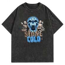 T-Shirt With DTG Print Inspired By Singer Auto Salvage - 黑色 17 - 查看 6