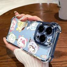 SANRIO TPU Phone11/12/13/14/15/16/17 Pro Max Plus - Purple (むらさき) - View 3
