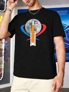 Men T-Shirts - Black - View 1