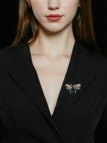 1pc Creative Delicate Bee Brooch, Fashionable Versatile Clothing Accessory Pin - Multicolor - View 12