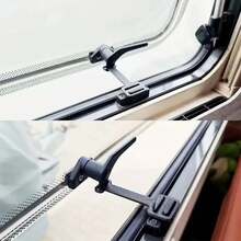 1件裝 RV 露營車窗通風限位器，相容 Polyplastic，RV 窗戶安全鎖 - Single Hole / Double Hole - 查看 2