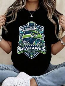 Women T-Shirts - Black - View 1